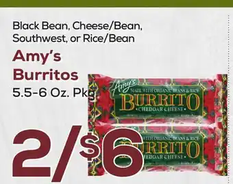 DeCicco & Sons Amy's Burritos offer