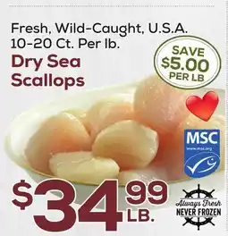 DeCicco & Sons Dry Sea Scallops offer