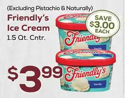 DeCicco & Sons Friendly's Ice Cream offer