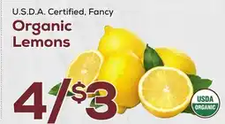 DeCicco & Sons Organic Lemons offer