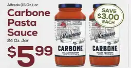 DeCicco & Sons Carbone Pasta Sauce 24 Oz. Jar offer