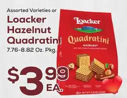 DeCicco & Sons Loacker Hazelnut Quadratini offer