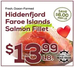 DeCicco & Sons Hiddenfjord Faroe Islands Salmon Fillet offer