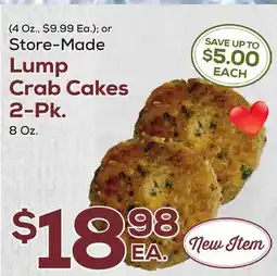 DeCicco & Sons Lump Crab Cakes 2-Pk offer
