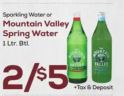 DeCicco & Sons Mountain Valley Spring Water offer