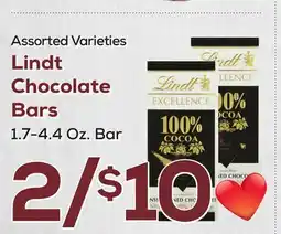DeCicco & Sons Lindt Chocolate Bars offer