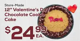 DeCicco & Sons 12 Valentine's Day Chocolate Cookie Cake offer