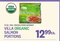 Kings Food Markets VILLA ORGANIC SALMON PORTIONS offer