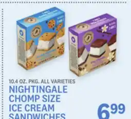 Kings Food Markets NIGHTINGALE CHOMP SIZE ICE CREAM SANDWICHES offer