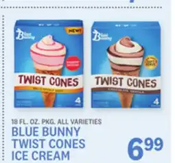 Kings Food Markets BLUE BUNNY TWIST CONES ICE CREAM offer