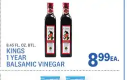 Kings Food Markets KINGS 1 YEAR BALSAMIC VINEGAR offer