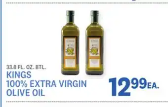 Kings Food Markets KINGS 100% EXTRA VIRGIN OLIVE OIL offer