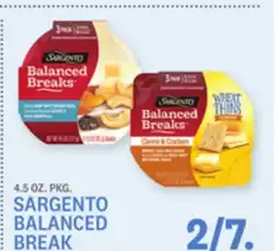 Kings Food Markets SARGENTO BALANCED BREAK offer