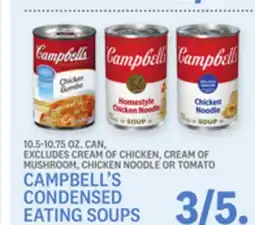 Kings Food Markets CAMPBELL'S CONDENSED EATING SOUPS offer