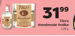 Weis Markets Tito's Handmade Vodka offer