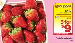 Weis Markets Fresh Strawberries offer