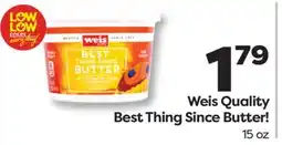 Weis Markets Weis Quality Best Thing Since Butter! offer