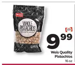 Weis Markets Weis Quality Pistachios offer