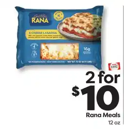 Weis Markets Rana Meals offer