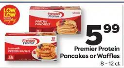 Weis Markets Premier Protein Pancakes or Waffles offer