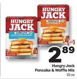 Weis Markets Hungry Jack Pancake & Waffle Mix offer