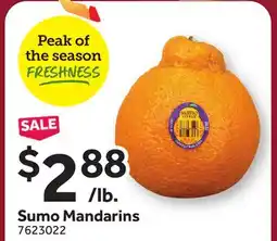 Stop&Shop Sumo Mandarins offer