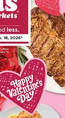 Weis Markets Pasture Raised Boneless Ribeye Steak offer