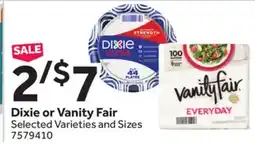 Stop&Shop Dixie or Vanity Fair offer