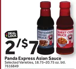 Stop&Shop Panda Express Asian Sauce offer