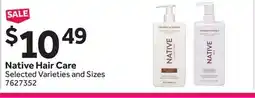 Stop&Shop Native Hair Care offer