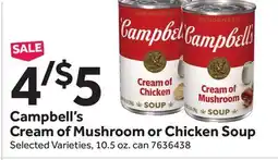Stop&Shop Campbell's Cream of Mushroom or Chicken Soup offer
