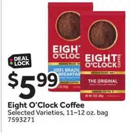Stop&Shop Eight O'Clock Coffee offer