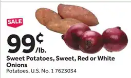 Stop&Shop Sweet Potatoes, Sweet, Red or White Onions offer