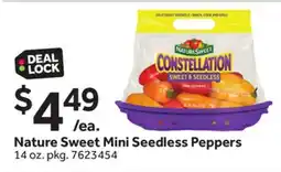 Stop&Shop Nature Sweet Mini Seedless Peppers offer