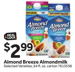 Stop&Shop Almond Breeze Almondmilk offer