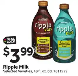 Stop&Shop Ripple Milk offer