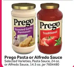 Stop&Shop Prego Pasta or Alfredo Sauce offer