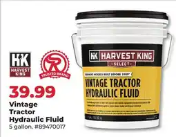 Runnings Harvest King Vintage Tractor Hydraulic Fluid offer