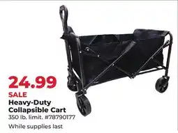 Runnings Heavy-Duty Collapsible Cart offer