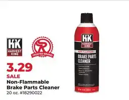Runnings Harvest King Non-Flammable Brake Parts Cleaner offer