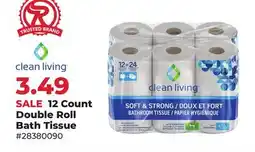 Runnings clean living 12 Count Double Roll Bath Tissue offer