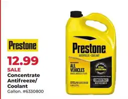 Runnings Prestone Concentrate Antifreeze/Coolant offer