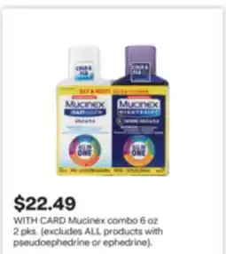 CVS Mucinex combo offer