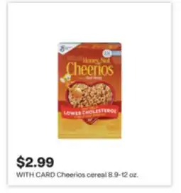 CVS Cheerios cereal 8.9-12 oz offer