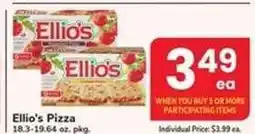 Safeway Ellio's Pizza offer