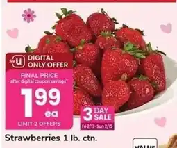 Safeway Strawberries offer