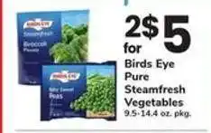 Safeway Birds Eye Pure Steamfresh Vegetables offer