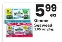 Safeway Gimme Seaweed offer