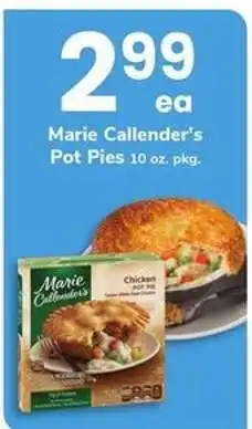 Safeway Marie Callender's Pot Pies offer