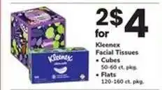 Safeway Kleenex Facial Tissues offer